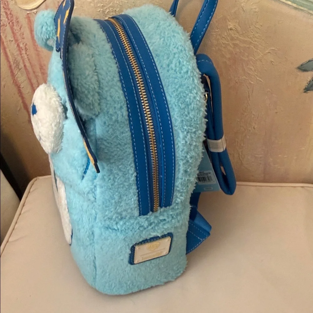 Loungefly Care Bears Bedtime Bear  cosplsy  Plush Kids Backpack New!